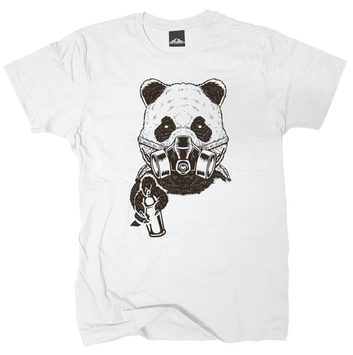 T-Shirt Graffiti Panda vers. Farben Gr.M-XXXXXL