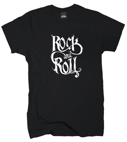 T-Shirt Rock and Roll vers. Farben Gr.M und XL