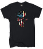 T-Shirt Totenkopf USA Skull American Flag Gr.S-XXXXXL
