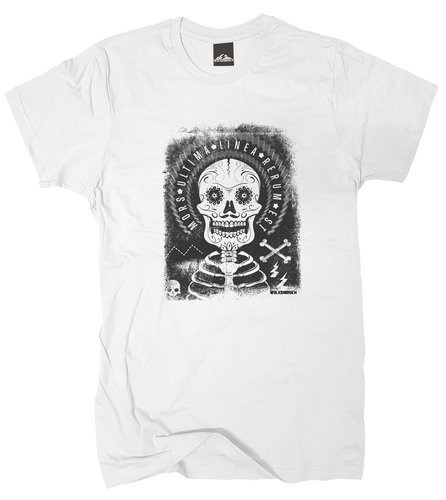 T-Shirt Totenkopf Skull Tattoo Style vers. Farben Gr.S bis XXXXXL