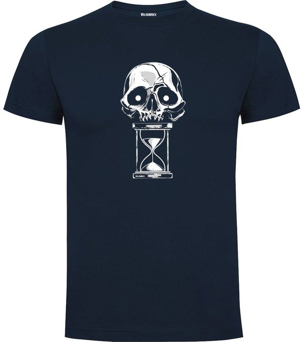 T-Shirt Sanduhr Totenkopf Skull vers. Farben Gr.M-XXXXXL