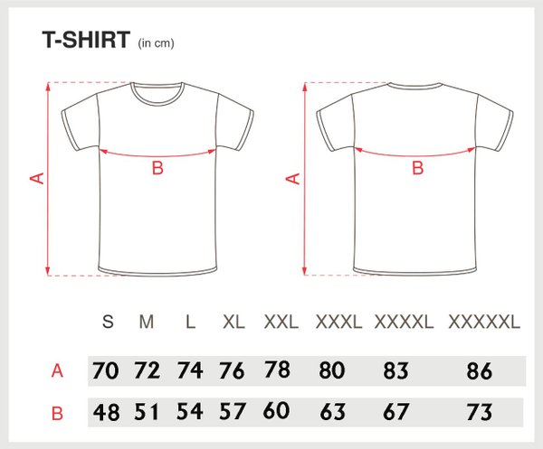 T-Shirt Peng Peng vers. Farben Gr.S bis XXXXXL