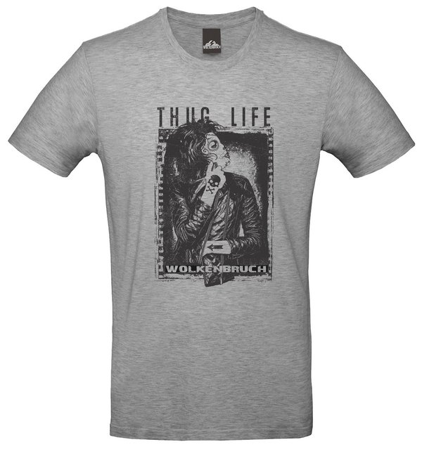 T-Shirt Thug Life Tattoo Style vers. Farben Gr.S bis XXXXXL